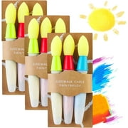 Sidewalk Chalk Paint Brush, Chalk Paint Brush for Sidewalk Painting (3Set)